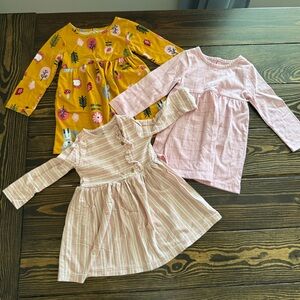 Babygirl 18 month dress bundle Carters Wonder Nation